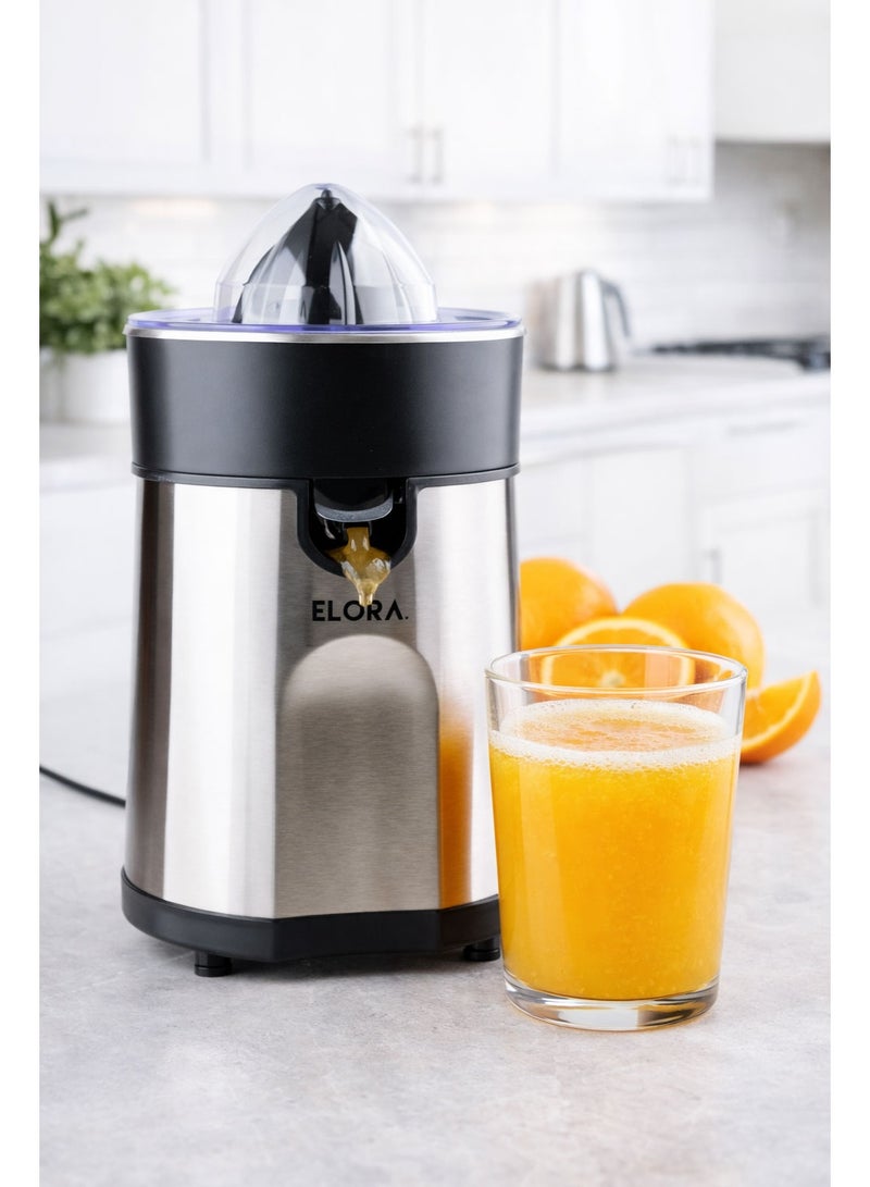 Elora Electric Citrus Juicer | Stainless Steel | Anti-Drip Spout | Pressure Activated Juicer | ELCJ-3312 - Image 1